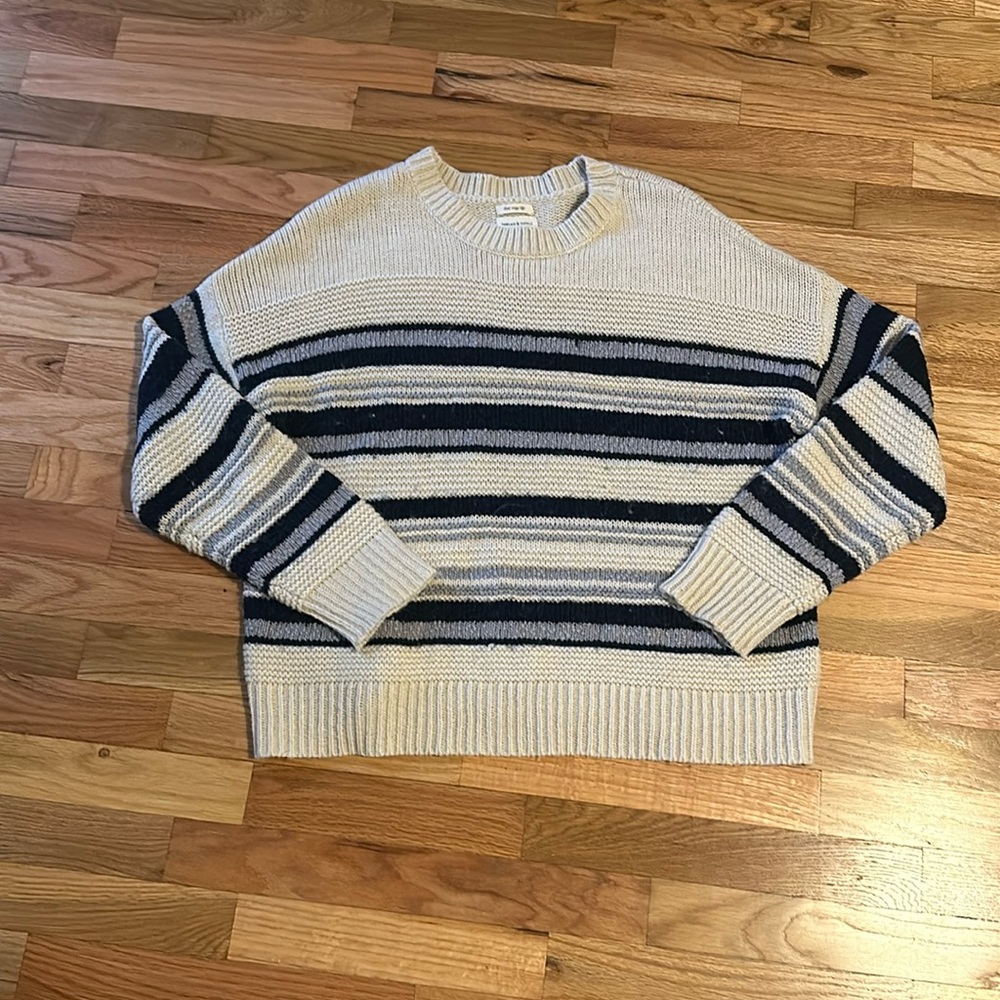 Blue Striped Sweater